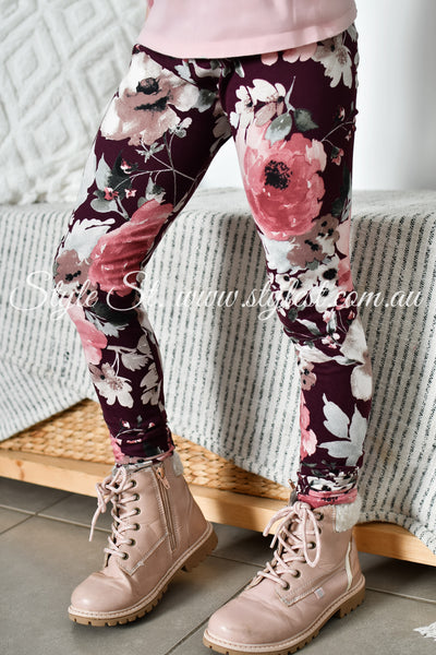 “Fine Wine" Children's Leggings