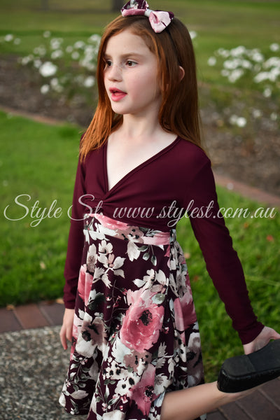 "Fine Wine" Children's Dress