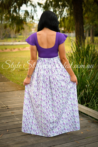 "Royal Blossom" Ladies Dress