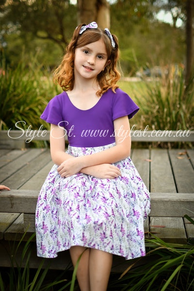 "Royal Blossom" Children's Dress