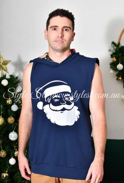 PREORDER "Christmas Kisses” Men's Singlet Hoodie