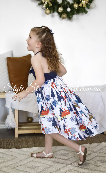 PREORDER "Christmas Magic" Children's Dress