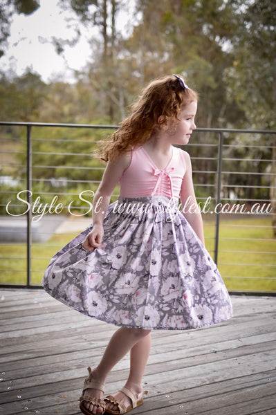 "Luna Bloom" Children's Dress