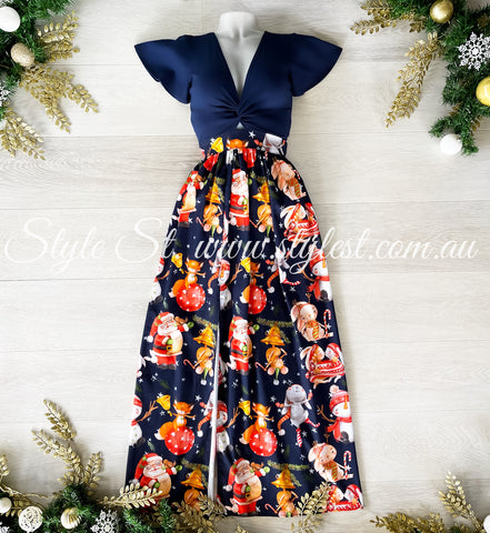 PREORDER "Christmas Kisses” Ladies Dress