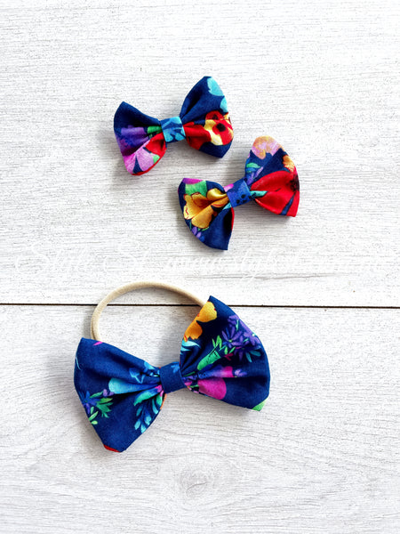 "Blue Iris" Hair Accessories