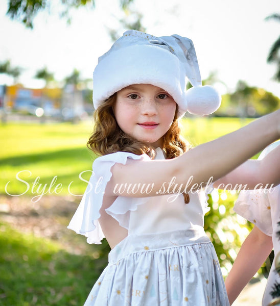 "Snow Angels" Santa Hat