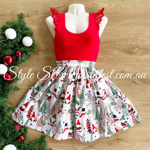 "Happy Holidays" Ladies Dress