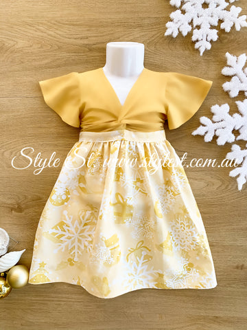 PREORDER "Golden Gifts" Children's Dress