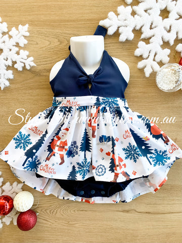 PREORDER "Christmas Magic" Dress Romper