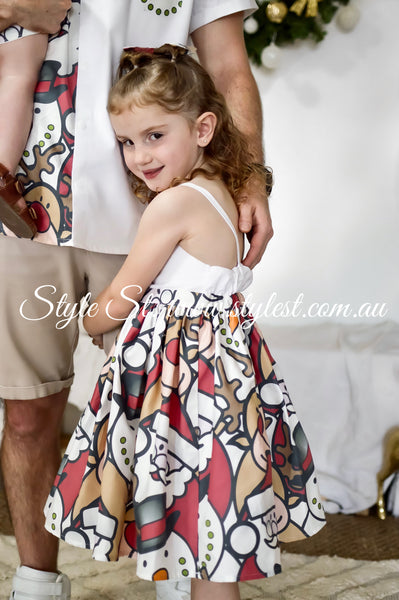 PREORDER "Dear Santa" Children's Dress