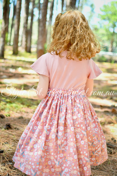 “Dusty Daisy” Children's Dress