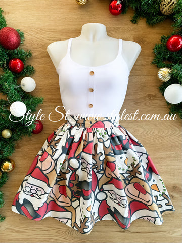 PREORDER "Dear Santa" Ladies Dress