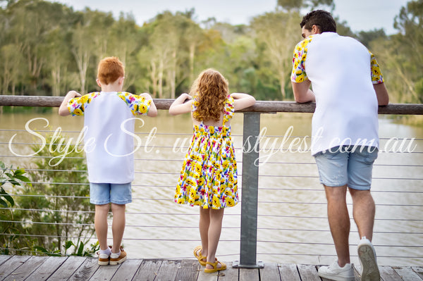 “Sunflower Meadows” Children's Dress