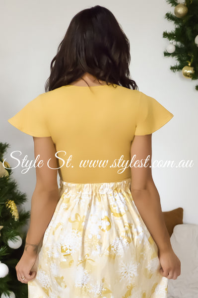 PREORDER "Golden Gifts” Ladies Dress