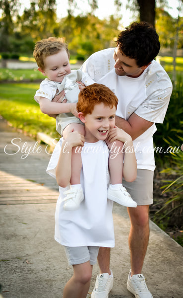 "Snow Angels" Children's Raglan Tee