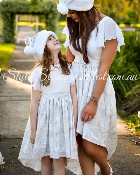 "Snow Angels" Santa Hat