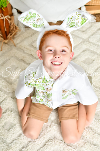 "Hippity Hoppity" Children's Dress Shirt