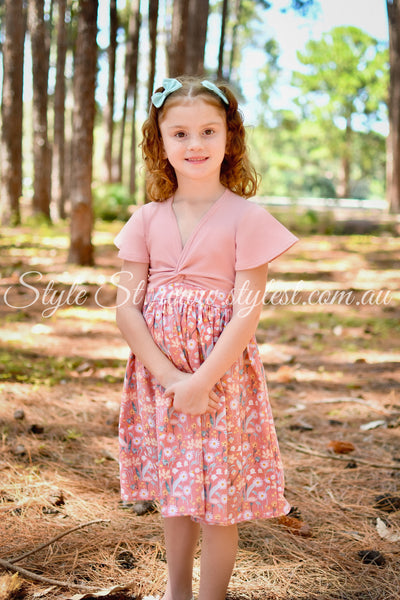 “Dusty Daisy” Children's Dress