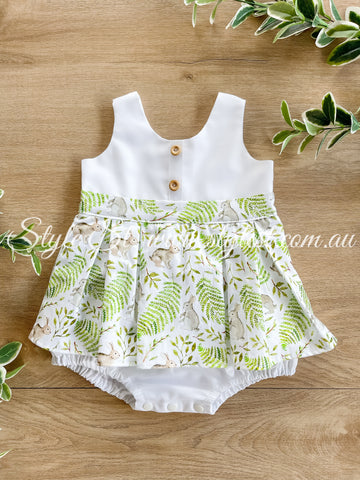 "Hippity Hoppity" Dress Romper