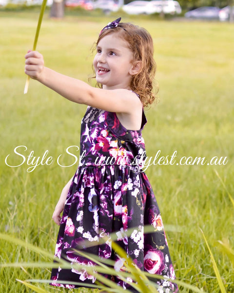 “Regal Garden” Children's Dress