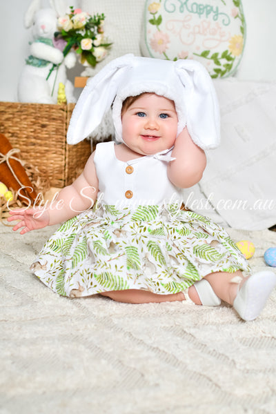 "Hippity Hoppity" Dress Romper