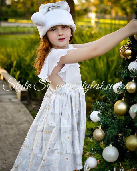 "Snow Angels" Children's Dress