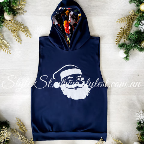 PREORDER "Christmas Kisses” Men's Singlet Hoodie