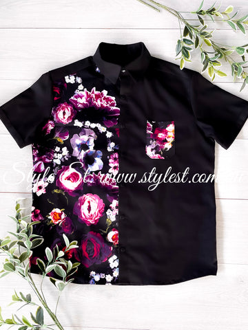 “Regal Garden" Men's Dress Shirt