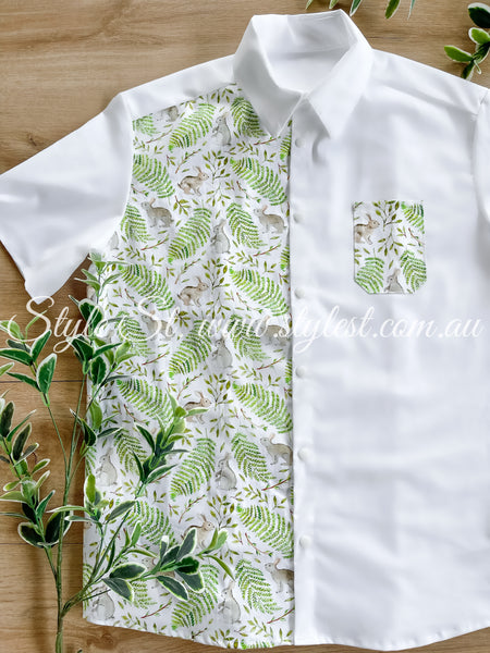 "Hippity Hoppity" Men's Dress Shirt