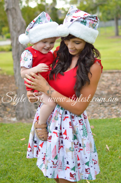 "Happy Holidays" Santa Hat