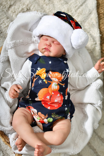 PREORDER "Christmas Kisses” Baby Romper