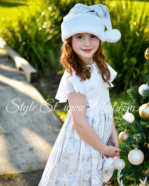 "Snow Angels" Children's Dress