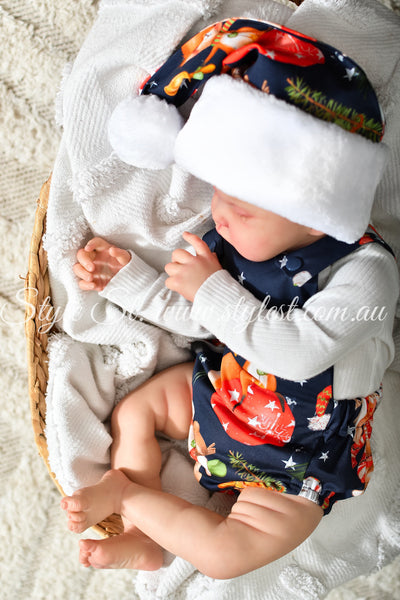 PREORDER "Christmas Kisses” Baby Romper