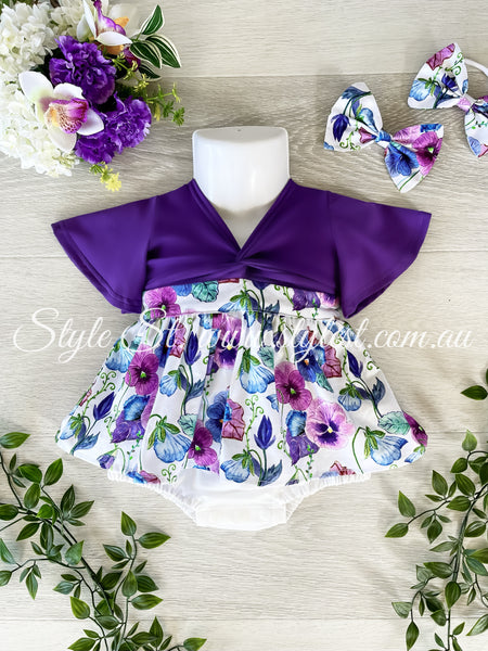 “Pretty Penelope” Dress Romper