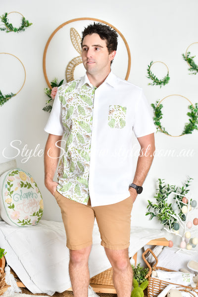 "Hippity Hoppity" Men's Dress Shirt