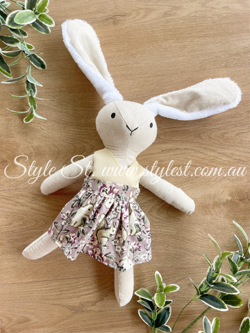 "Bunny Blossom" Linen Bunny