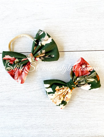 "Winter Fire" Hair Accessories