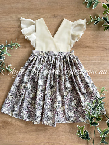 "Bunny Blossom" Children's Dress