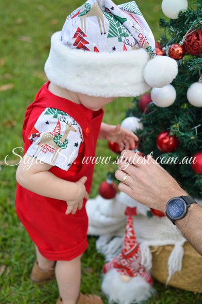 "Happy Holidays" Santa Hat