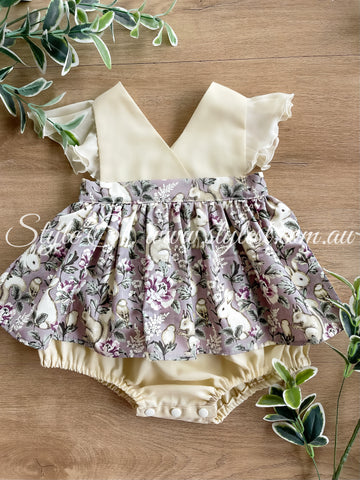 "Bunny Blossom" Dress Romper