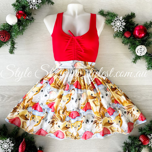 PREORDER "Koala Kringle" Ladies Dress