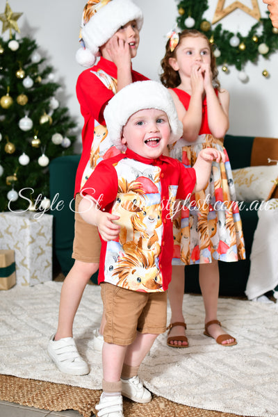 "Koala Kringle 2.0" Children's Dress Shirt