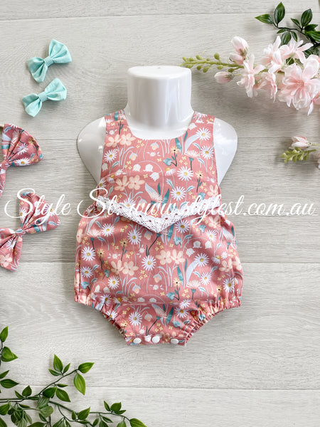 “Dusty Daisy" Romper