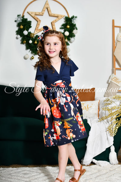 PREORDER "Christmas Kisses” Children's Dress