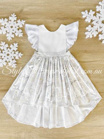 "Snow Angels" Children's Dress