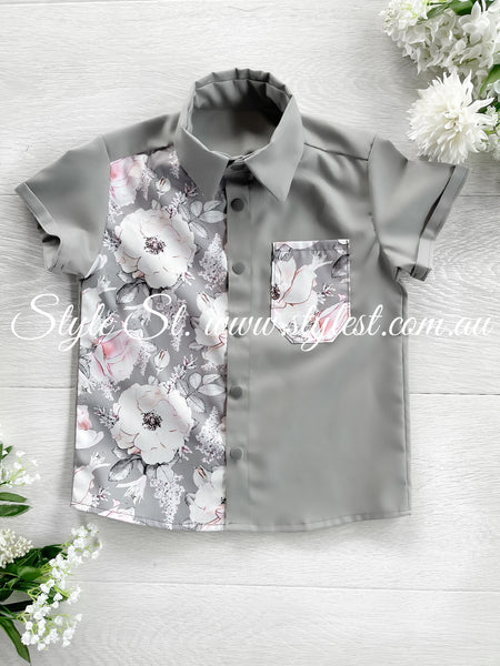 "Luna Bloom" Dress Shirt