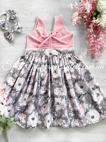 "Luna Bloom" Children's Dress