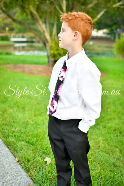 "Little Black Dress” Boys & Mens Tie