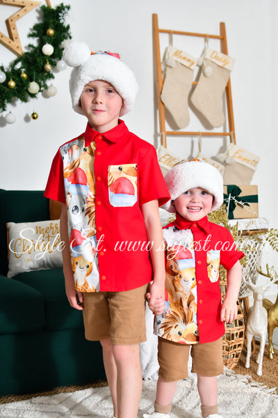 "Koala Kringle 2.0" Children's Dress Shirt