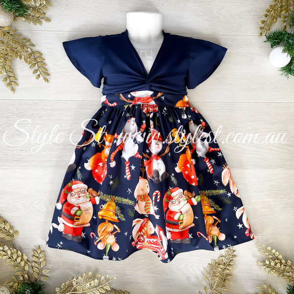 PREORDER "Christmas Kisses” Children's Dress